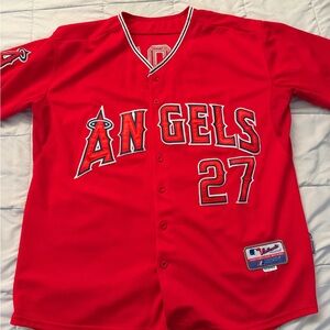 Red Angels Baseball Jersey
